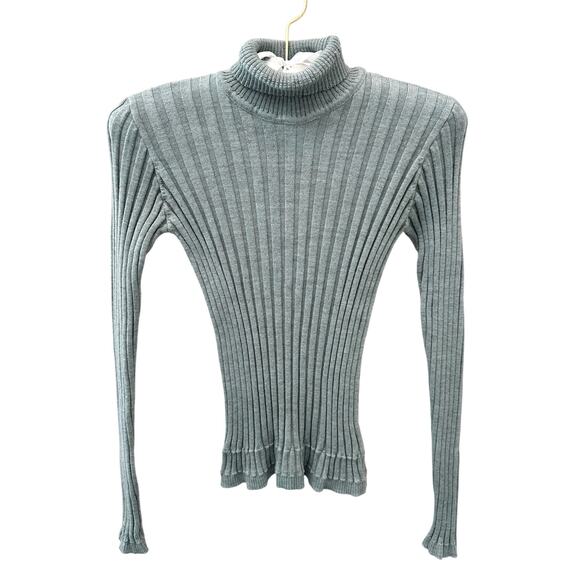 Giorgio Armani Le Collezioni Sweaters - GIORGIO ARMANI Le Collezioni Ribbed Wool Turtleneck Sweater NWT | XS / Small